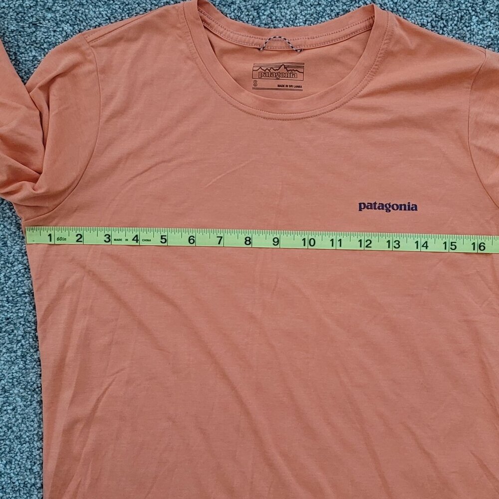 Patagonia Performance Orange Base Layer Women Sma… - image 4